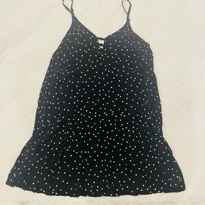 Roxy Black Polka Dot Sleeveless Dress